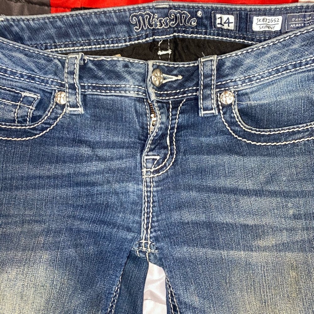 Miss Me Skinny Jeans Size 14